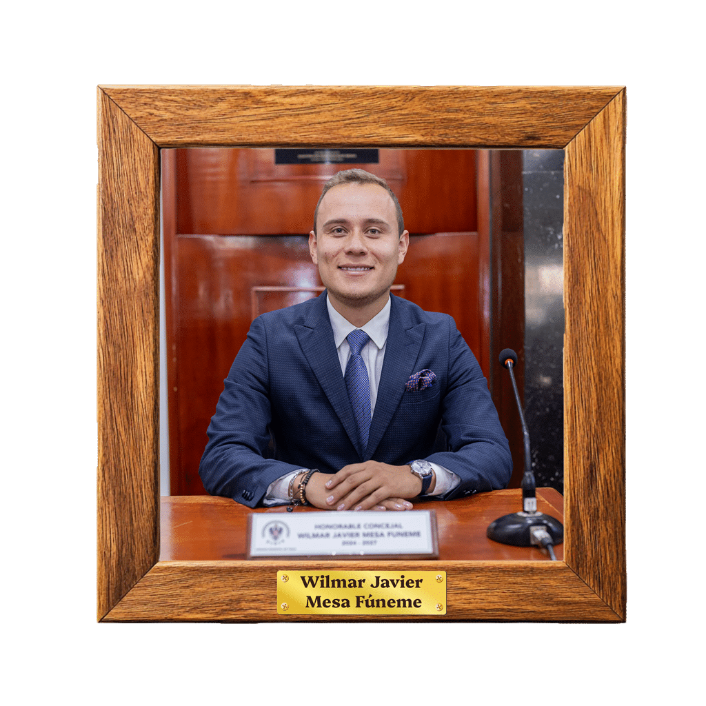 Retrato de Wilmar Javier Mesa Funeme
